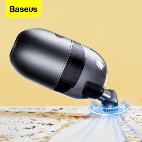 Baseus Mini Car Vacuum Cleaner Wireless Portable Handheld Auto Cleaner for Home Table Desktop Keyborad Cordless Vaccum Cleaner