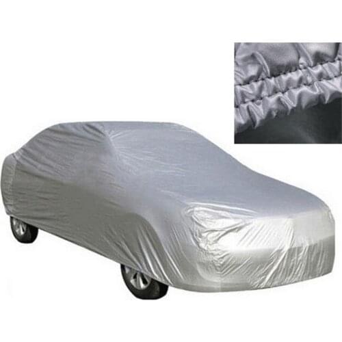 For Hatchback Size L 4450x1800x1500mm Car Outdoor Cover Waterproof Dustproof Cover Car Covers Sun Protection Cover For Dust Snow