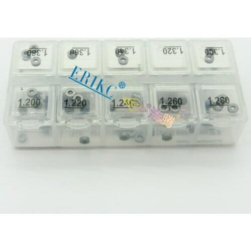 ERIKC B24 Diesel Injector Adjustin Gasher Injection Gaskets Thickness (1.12mm-1.30mm) 100 Pieces / Set