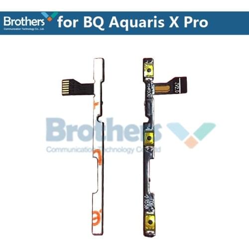 For BQ Aquaris X Pro Power Flex Cable Volume Buttons Flex Cable For BQ Aquaris X Pro Power On Off Flex Cable Phone Replacement