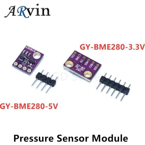 GY-BME280-3.3 BME280 5V 3.3V Digital Sensor Temperature Humidity Barometric Pressure Sensor Module I2C SPI 1.8-5V