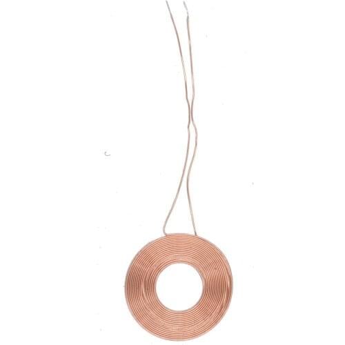 Taidacent Wireless Charger Receiver Coil Flat Coil Inductor 20UH Inductance Flat Coil 5V 3.7V Battery Induction Copper Wires