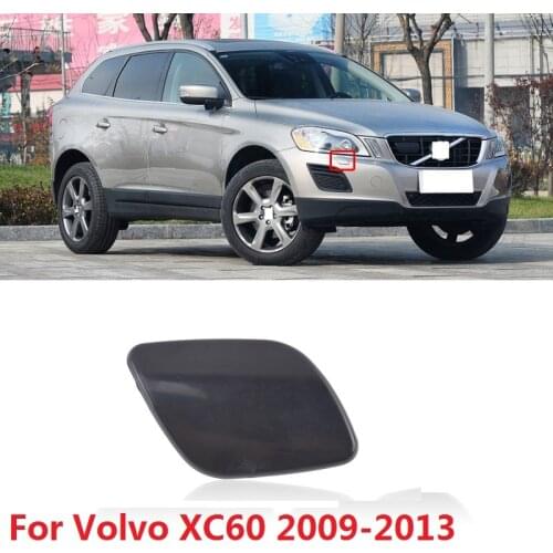 CAPQX For Volvo XC60 2009-2013 Car Front Bumper Headlight Washer Spray Nozzle Cover headlamp washer Jet Cap 398549766 398549915