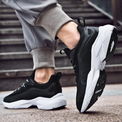 Mens Casual Shoes Hot Sale Solid White Fashion Knitting Casual Shoes Men Sports For Athletic Mens Slip On Sapato Man Spring