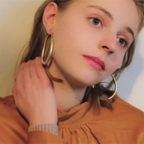 Hollow Big Drop Earrings for Women Water Drop Pendants Dangle Earrings pendientes mujer ladies earings fashion jewelry 2021