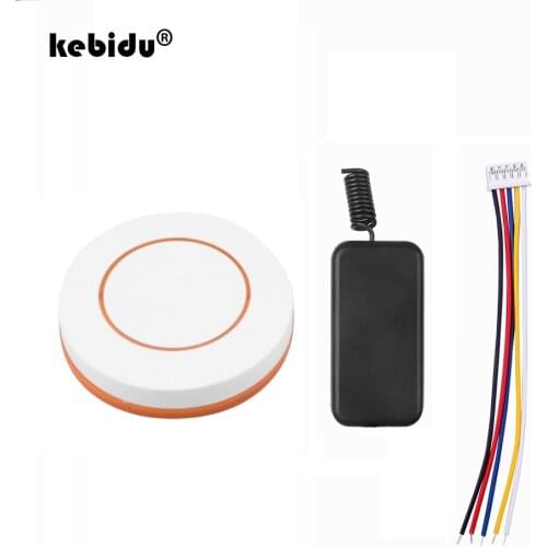Kebidu Wireless Remote Control Switch 433Mhz DC 5V-12V Micro RF Relay for LED Lamp Controller Receiver Transmitter Diy Kit