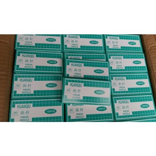 10 boxes huanqiu sterile ear press needle Auricular acupuncture needle Intradermal needle 100pcs