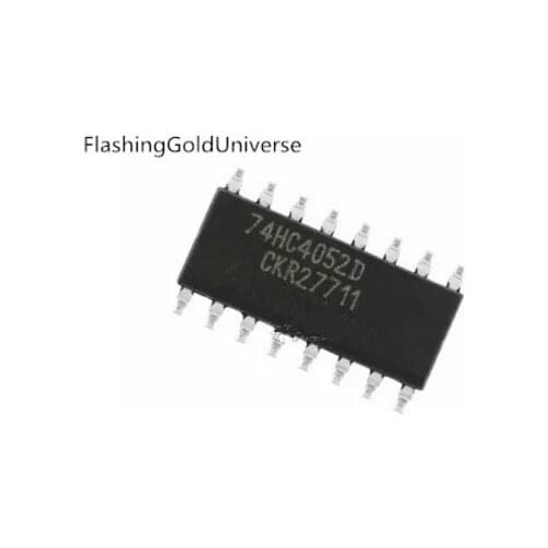 500PCS 74HC4052 74HC4052D HC4052 SOP-16 best quality