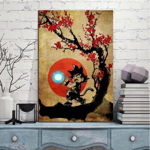 5D Diamond Painting Full Square Round Drill Diamond Embroidery Japanese Anime Goku Picture Of Rhinestones Diamond MosaicZP-3737