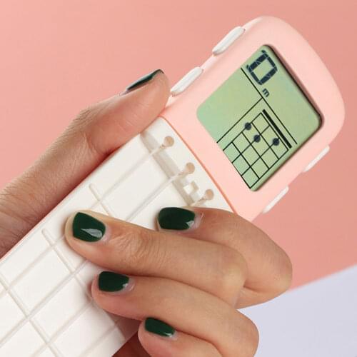 1 Pc Ukulele Chord Practice Tool Portable Small Guitar Chord Finger Exerciser Ukulele Supply for Beginner