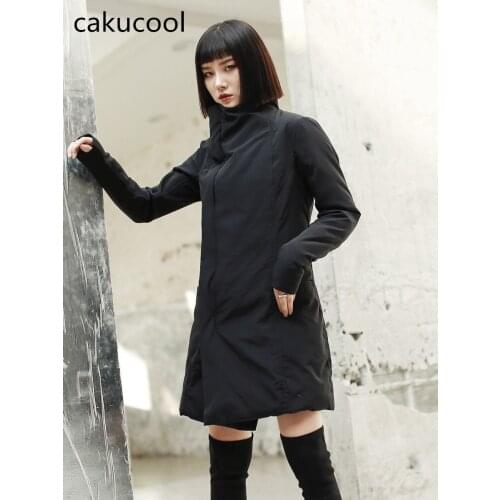 Cakucool Women's Parkas With A Hood