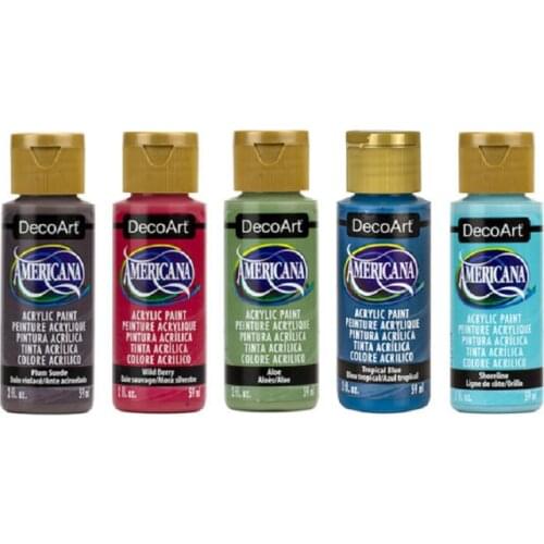 DA352~DA374 American DecoArt Imported Matte Acrylic Paint DA Aromatherapy Plaster Painted Building Blocks Painted Acrylic paints