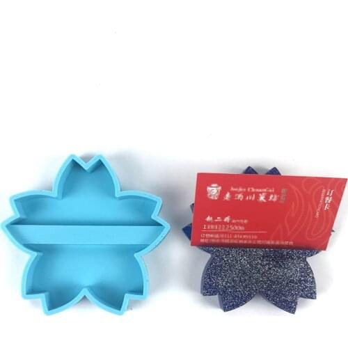9 Shapes Business Card Holder Epoxy Resin Mold Mobile Phone Stand Bracket Tablet Holder Silicone Mould Diy Crafts Casting Tool