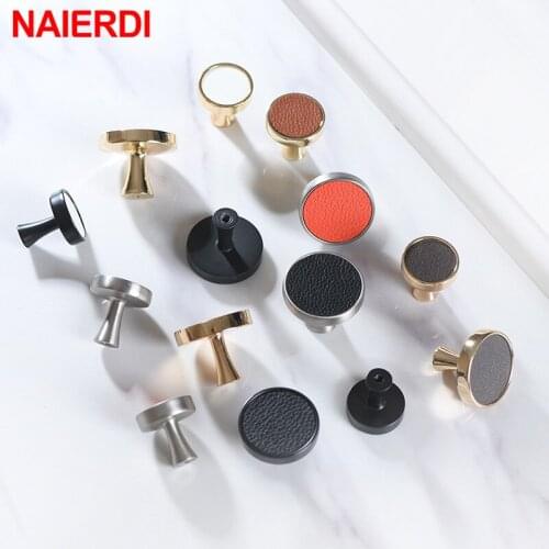 NAIERDI Zinc Alloy Furniture Handles Colorful Gold Wall Hooks Wardrobe Pulls Dresser Cupboard Cabinet Handle Hanging Hat