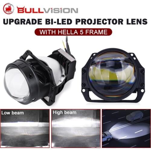 3.0'' Bi-LED Projector Lenses 30000LM 6000K LED H4 H7 9005 9006 HB3 HB4 12V Car Headlight Lenses High Bright High Beam Low Beam