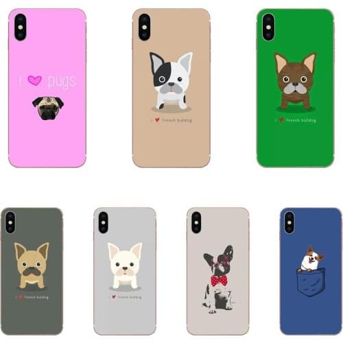 For LG G7 ThinQ G5 G6 K50 Q60 K40 K8 Q7 2018 2017 V40 V30 V20 V10 Soft TPU Cases Capa Cover Funny Cute Pocket Dogs