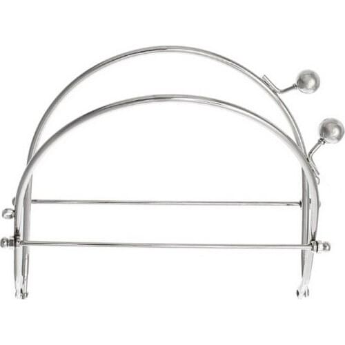15cm Semicircle Arch Iron Wire Purse Frame Kiss Clasp Clutch Buckle DIY Handbag Hardware Accessories Repair Changement Handle