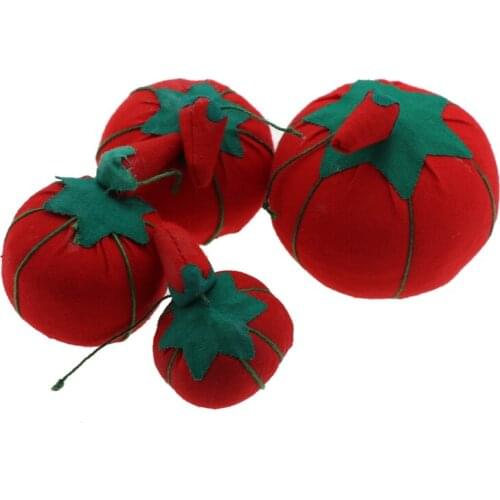 Craft Design Red tomatoes Needle Pin Cushion Holder Sewing Kit Pincushions