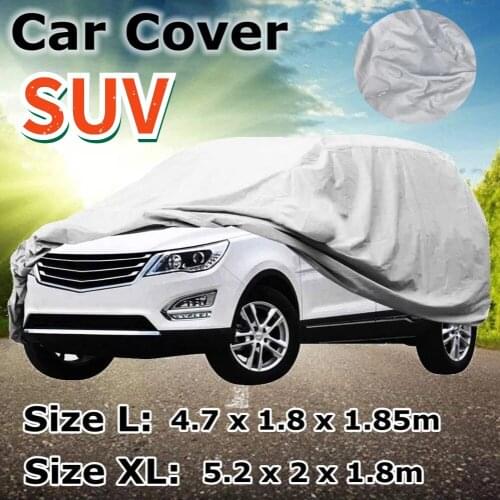 Single-layer car clothing sunscreen dustproof waterproof full car cover sunscreen anti-UV snow and rain protection new dfdf