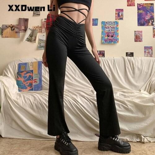 Женские прямые брюки XXOWENLI China At AliExpress