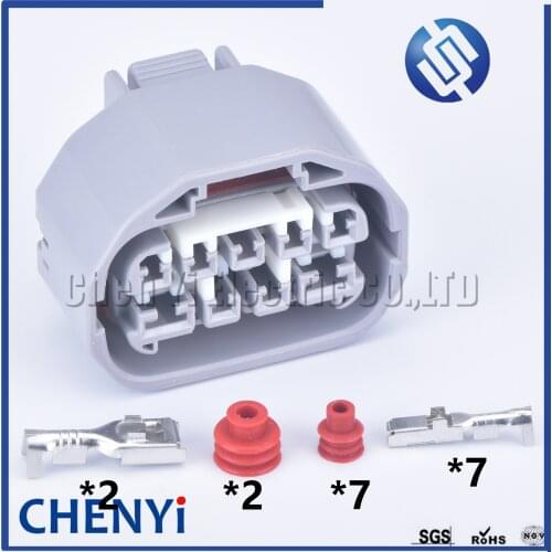 1 set 9 Pin sealed waterproof auto connectors plug female auto accessories wire connection plug adapter 90980-11784 for Toyota