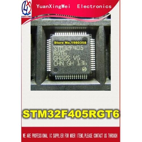 1pcs/lot STM32F405RGT6 32F405RGT6 STM32F405 LQFP64