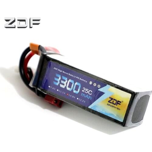 2018 ZDF Power High Quality lipo battery 14.8v 3300mAh 4S 25C For rc helicopter rc car rc boat quadcopter Li-Polymer battey FPV