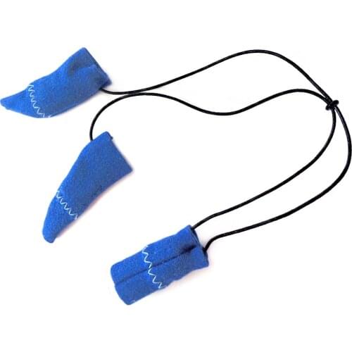 BTE Hearing Aid Clip Binaural Corded Cover Protector Holder Cotton Sleeves Sweatband with Clip