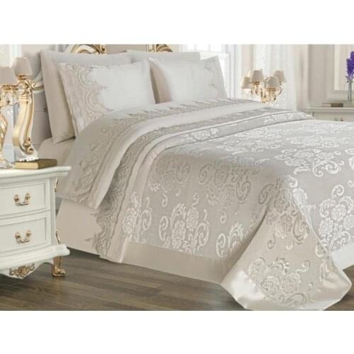 DowryWorld Store - Violet Pique Set 6 Piece Cream