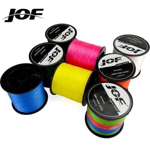 JOF PE Fishing Line 300M Braided Fishing Line 18-96LB Multifilament Line Carp Fishing Cord Fishing Thread