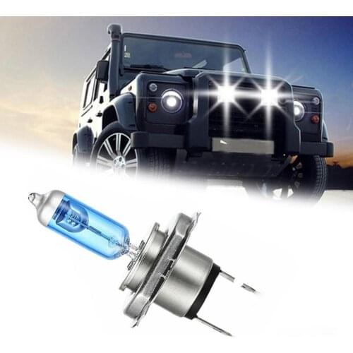 Super Bright White Light Halogen Bulb High Power Car Headlight Car Light Source Parking