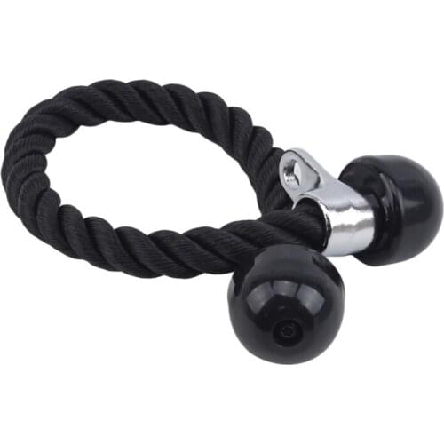Tricep Rope Push Pull Down Cord For Bodybuilding Exercise Gym Workout for Home or Gym Use Fitness Exercise Body Equipment