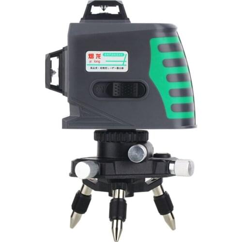 8/12 Line Green Light Spirit Level Efficient Self-leveling High Precision 3D Wall Sticker Indoor And Outdoor Automatic Anping