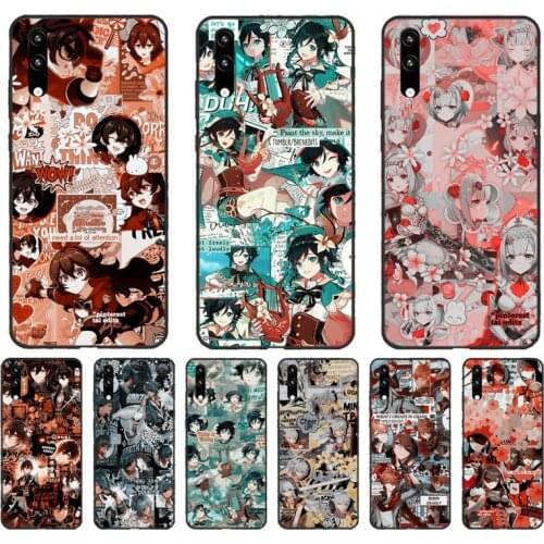MaiYaCa Genshin Impact Art aesthetics Anime Phone Cases For Huawei Honor 8 8A 8X 9 10 20 30 Lite 7C 9XPro V10 V20 10i 20i