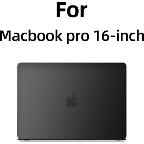 Laptop Case For 2019 New Apple MacBook Pro 16-inch Cover shell Mac Notebook Protective Case 16 inch Hard shell matte Cases
