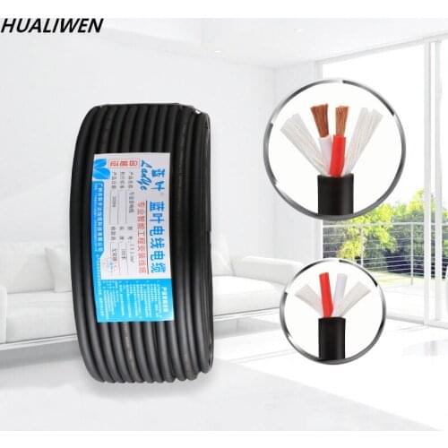 Pure Copper Audio Line 2-core 4-core 6-core 8-core 1.5 2.5 Square Engineering Speaker Line Stage Control Line