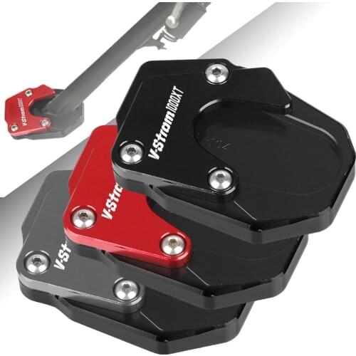 For SUZUKI VSTROM 1000XT 2016 2017 2018 2019 Motorcycle Kickstand Foot Side Stand Extension Pad Support V STROM 1000 XT V-STROM