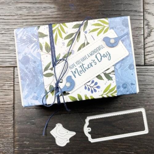 Envelope Labels Metal Cutting Die Scrapbook Embossed Paper Card Album Craft Template Cut Die Stencils New for 2021 Arrive