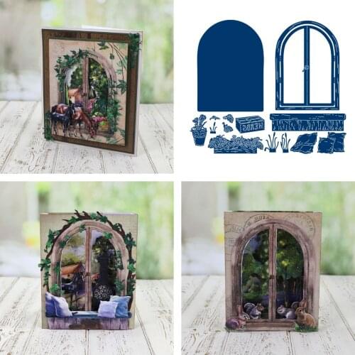 Hot Sale Natures View Metal Cutting Die Scrapbook Embossed Paper Card Album Craft Template DIY Cut Die Stencils New 2021 Arrive