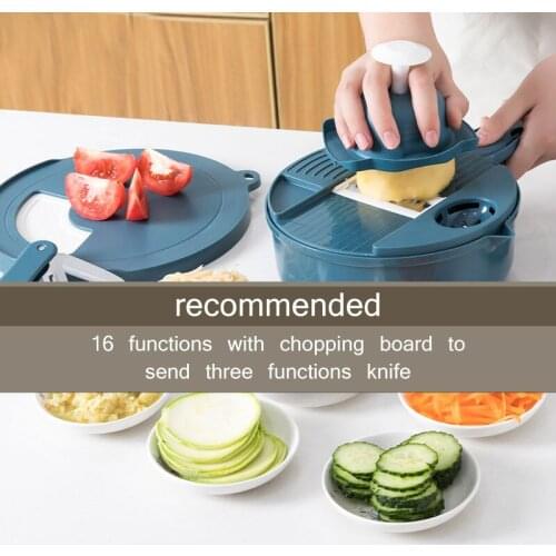 Multifunctional vegetable cutter, vegetable cutting artifact, potato shredder, carrot shredder, grater, shredder artifact, slice