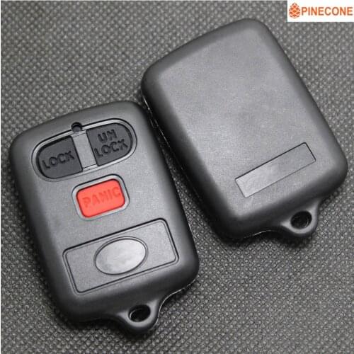 PINECONE Key Casing for BYD F3 F3R Car Key Remote 3 Buttons Replace Key Shell Transmitter Control Car Key Blank Case
