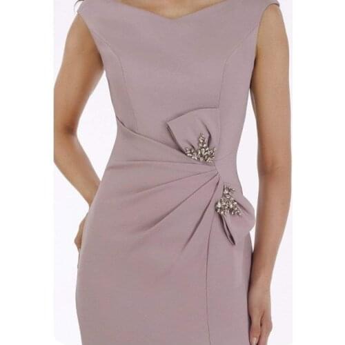 Tailor Shop mother of bride dresses bride mothers outfit party dress plus size purple pink mother of the bride bow gowns