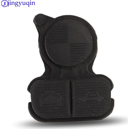 Jingyuqin 20s/lot 3 Buttons Remote Fob Key Buttons Repair Rubber Pad Stying For BMW Series 3 5 7 E38 E39 E36 Z3 Z4 Z8 X3 X5