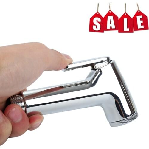 304Stainless Steel Bathroom Sprayer Toilet Heat-Resistant Handy Handheld Bidet Sprayer High Pressure Bidet Nozzle Plenty Of Uses