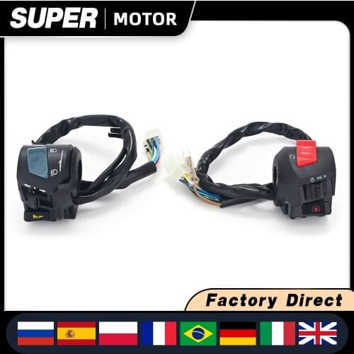 Turn signal Horn Control Handle Switch Handlebar Switch For HONDA CB400 VTEC Hornet250 JADE 250 JADE250 Motorcycle Accessories