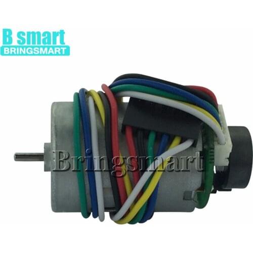 Bringsmart RF371 High Speed Encoder 12V DC Permanent Magnet Motor 4300RPM Adjustable Speed Intelligent Vehicle Toy Motor 6V 24V