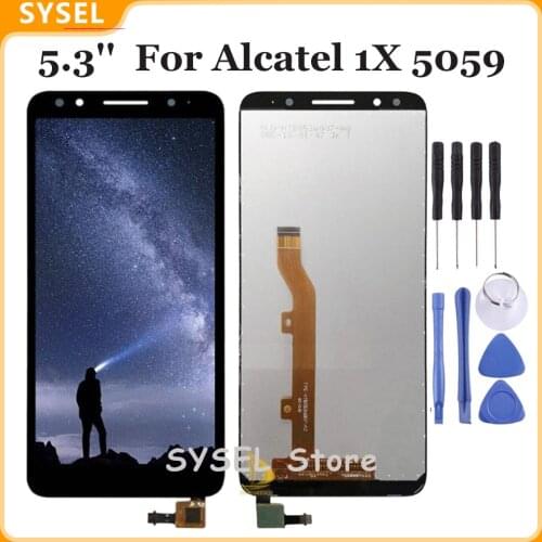 5.3'' For Alcatel 1X 5059 LCD Display Touch Screen Assembly Replacement 5059A 5059D 5059I 5059J 5059T 5059X 5059Y OT5059 Screen