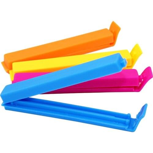 1PC Plastic Bag Sealer Snack Fresh Food Storage Bag Clips Accessories Storage Sealing Clamp Food Clip Kitchen Tool