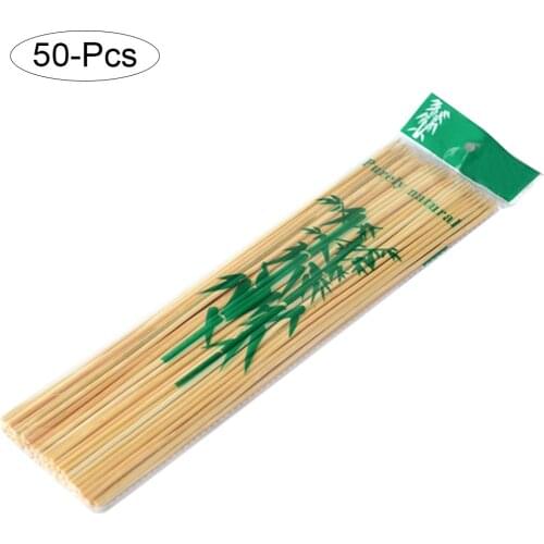 50pcs Plant Support Garden Wooden Sticks Professional Bamboo Plants 40cm Canes Flower