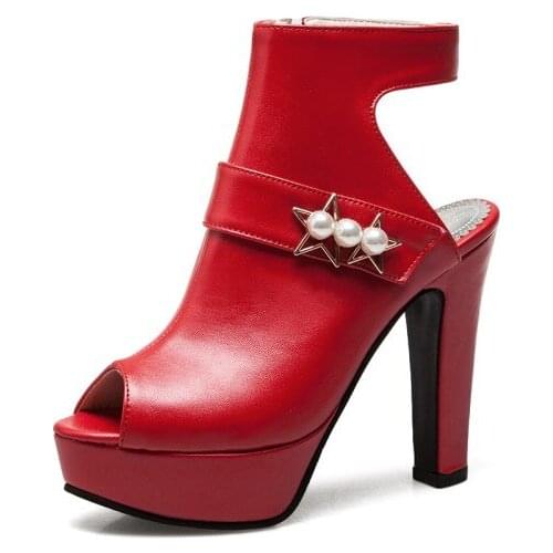 Big Size 11 12 13 14 15 16 17 18 19 ladies summer platform sandals women shoes woman The fishs mouth Thick with sandals